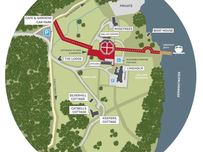 Lingholm-Estate-Map Lingholm-Estate-Map